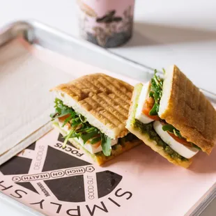 Caprese Pressed Sandwich