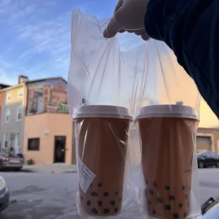Two Thai Milk Tea