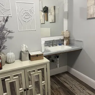 Very nice and clean restrooms