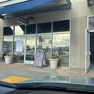 Front of shop-holiday tome