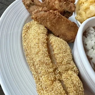 Chicken and Catfish Dinner Combo