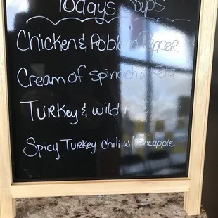 Soup of the day