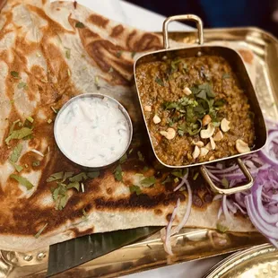 Kheema Masala with Paratha