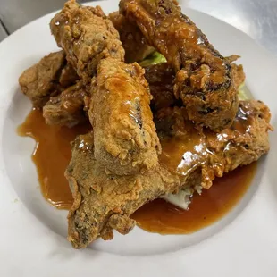 Fried ribs