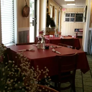 sushi and sashimi, interior