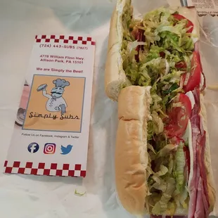 Foot Long Italian Sub