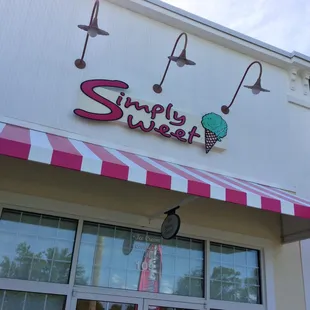 the front of the store