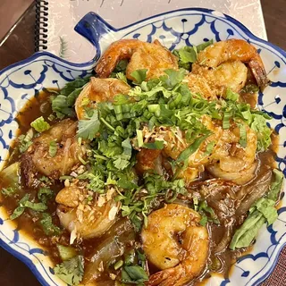 THAI CRISPY GARLIC JUMBO SHRIMP