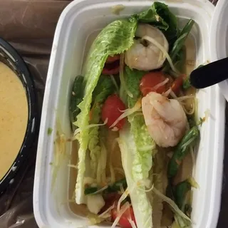 Papaya Salad with Shrimp