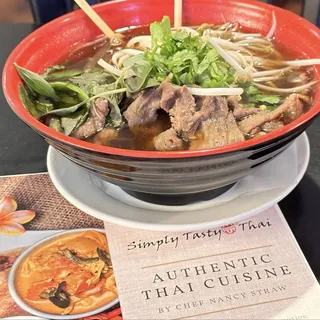 Thai Beef Noodle Soup