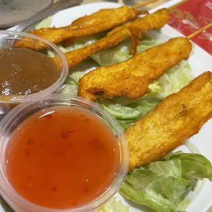 Satay chicken