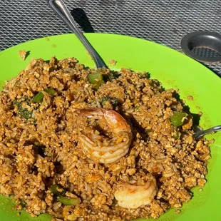 Shrimp and Chicken Basil