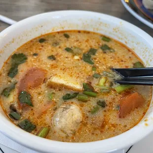 Tom kha soup