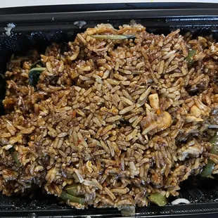 Basil Fried Rice with Chicken