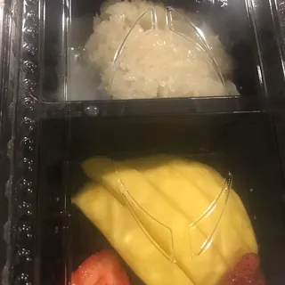 Mango and Sweet Coconut Sticky Rice