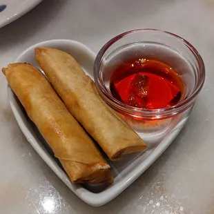 Crunchy cheese rolls are excellent! Highly recommended for cheese lovers!