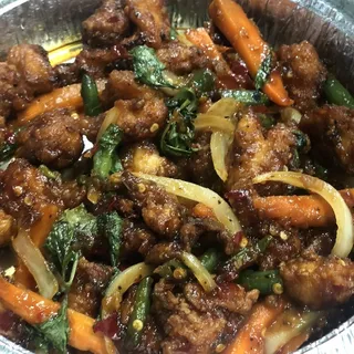 Crispy Chicken Basil Special