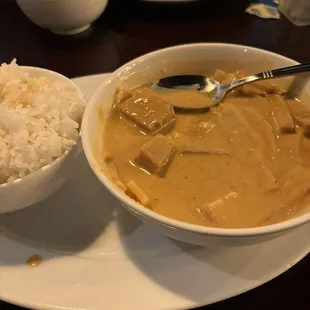 Red Curry with Tofu
