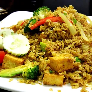 Tofu fried rice