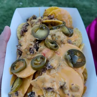Nachos with Brisket