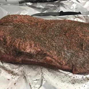 Seasoned and ready for a smoke bath.