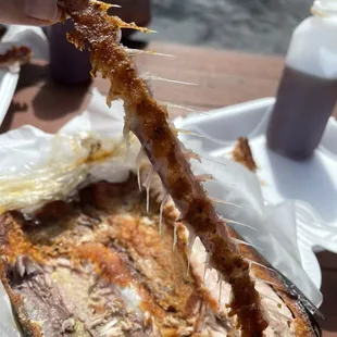 Fish ribs ... sooooo good