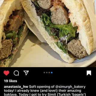 Balkan Kebab Sandwich(Cevapi)