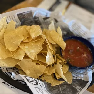 Chips and salsa amazing!