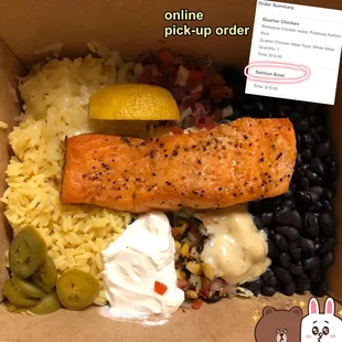 BroS' tasty eats :) online pick-up order using their web site