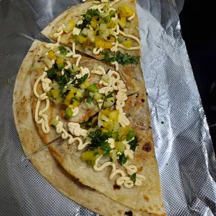 Carne asada quesadilla