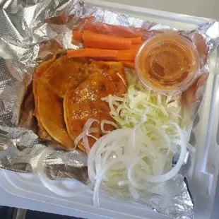 Our authentic Al vapor tacos