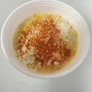 Elote in a cup
