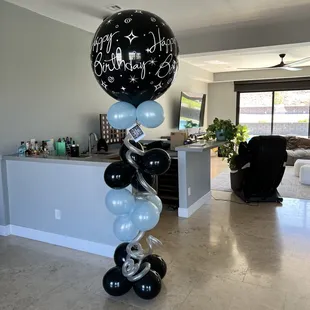 Birthday Balloons Crazy Tree