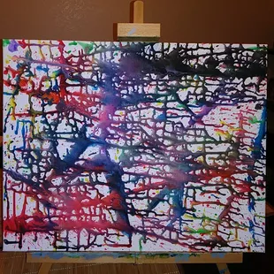 From the splatter room, I give you Fractured Reality.