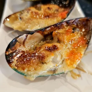 Bake mussels