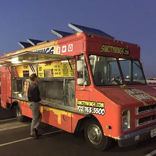 Cool truck with Hot wings!