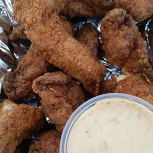Chicken Fingers. Soon Goood!!!!
