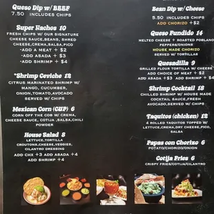 Menu pg. 1/4