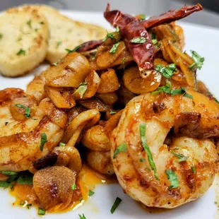 Shrimp al Ajillo ( garlic)