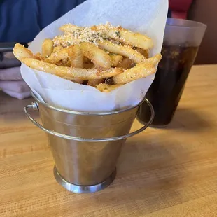 Cotija fries