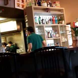 The bar