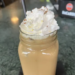 Korean iced coffee
