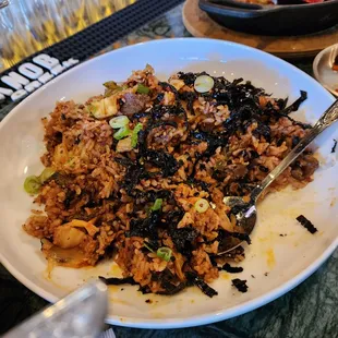 Kimchi Beef Fried Rice