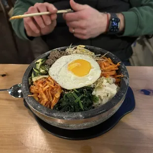 Beef Stonepot Bibimbap
