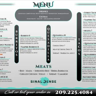 UPDATED MENU