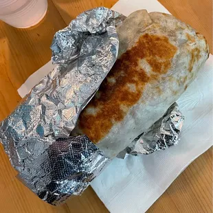 carne asada burrito