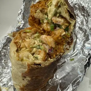 My go to shrimp vampire burrito.