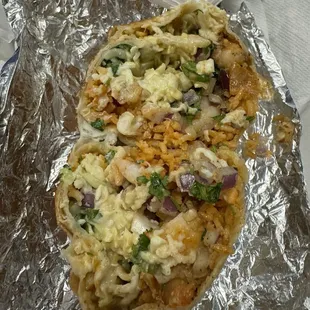 Shrimp Burrito
