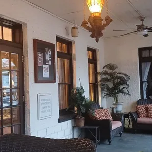 Nice big comfy porch