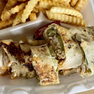 Traditional Chicken Shawarma- favorite entree from today. Easy to share